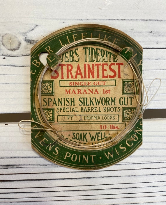 Antique Silk Fly Fishing Line/new Old Stock, Fly Lines, Fishing Collectible,  Fishing Enthusiasts, Gift for Dad, Vintage/antique Advertising -  Norway
