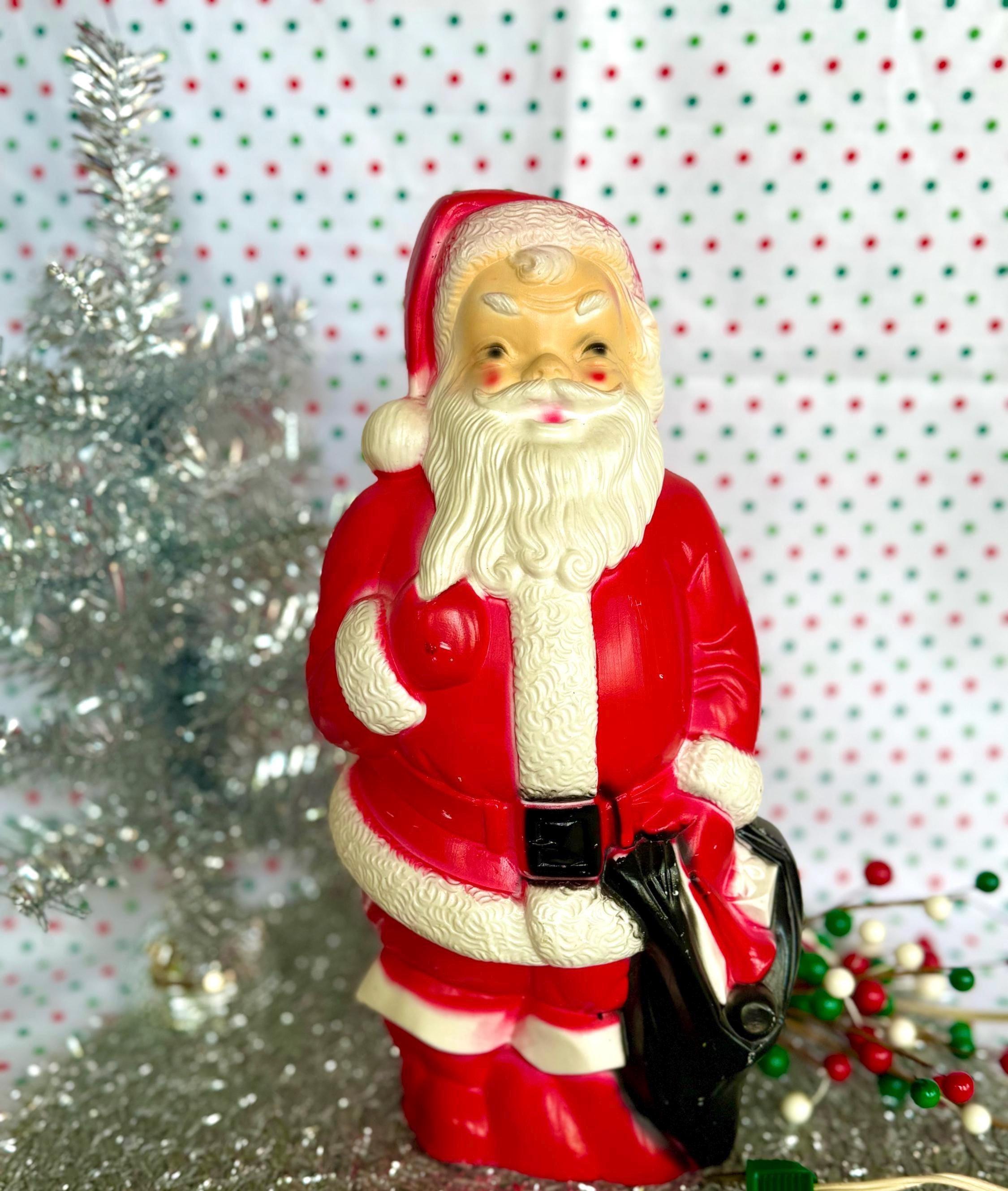 70's EMPIRE PLASTICS社 サンタクロース ヴィンテージ ランプ 1968