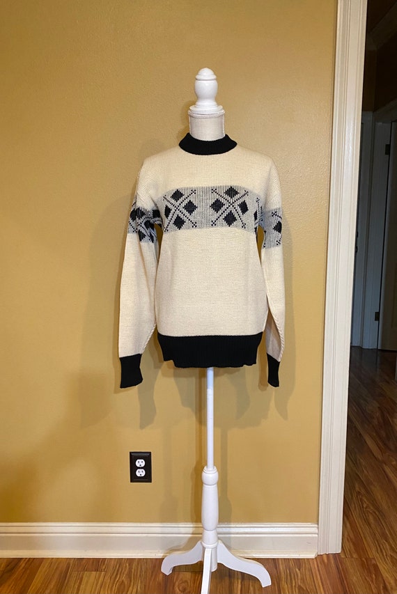 Vintage 1960s Alps Sportswear Wool Sweater/large/vintage Sweaters 