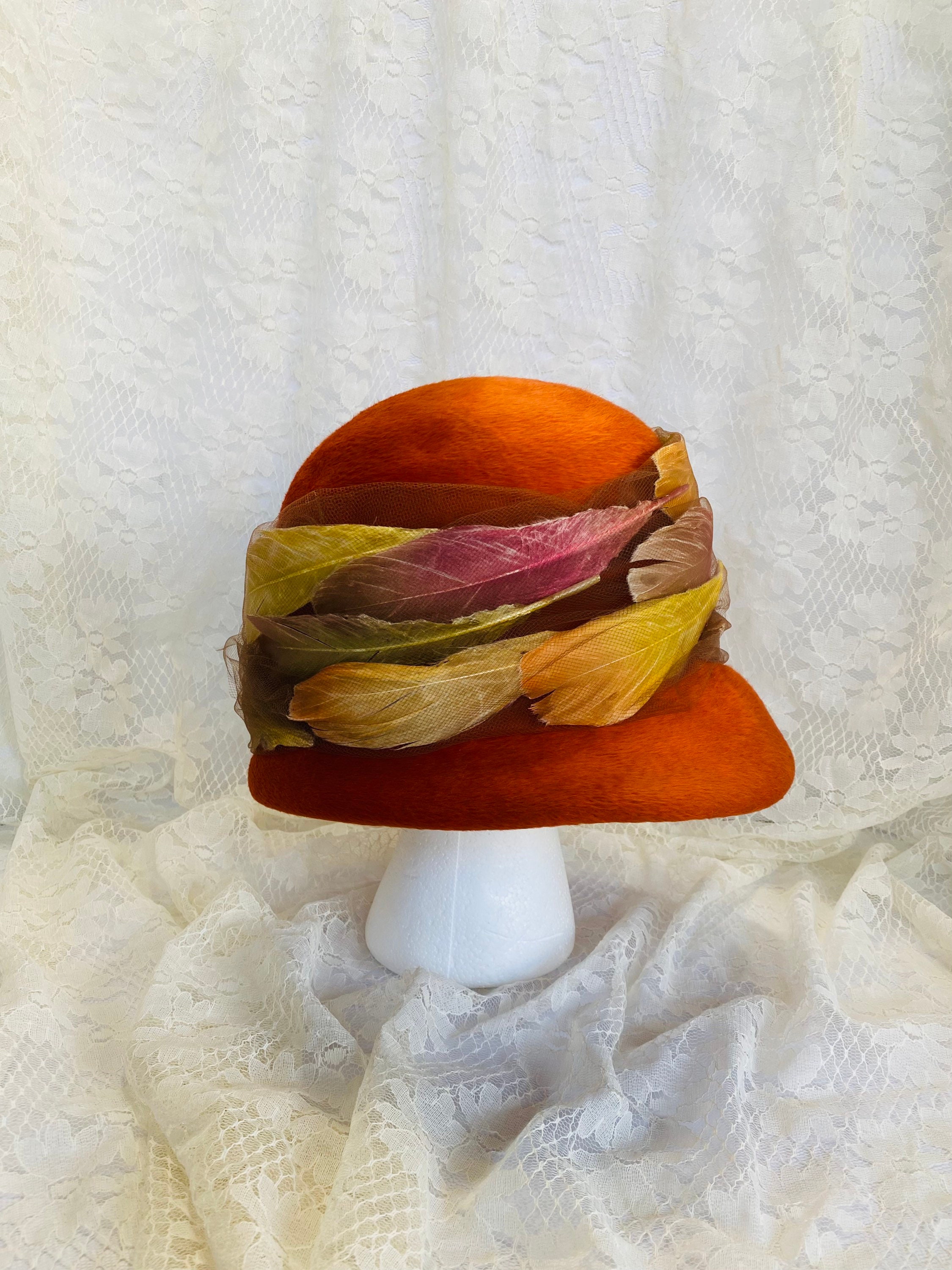 Christian Dior Vintage Wool Derby Style Hat Christian Dior Original Vintage Wool Hat - Etsy main image 2
