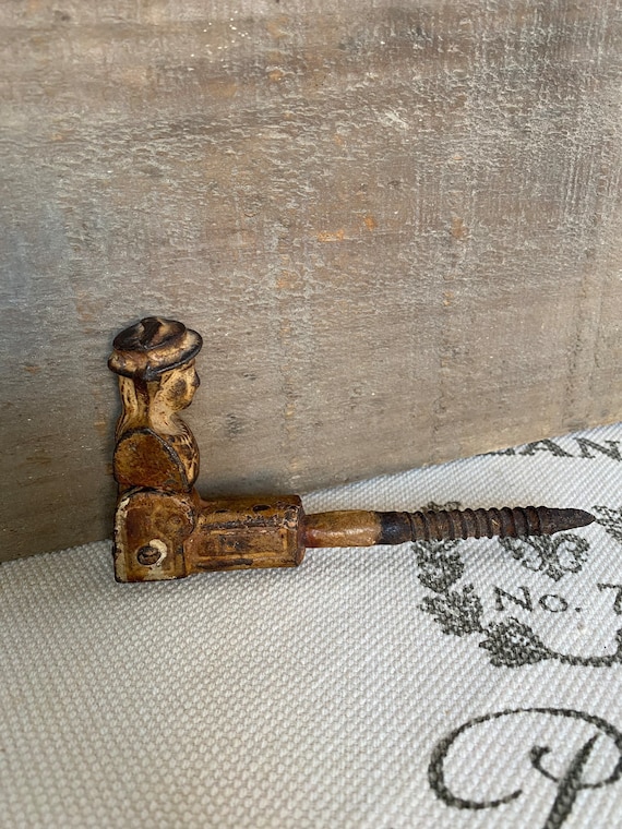Antique French Cast Iron Hardware Antique Screws/hardware Etsy