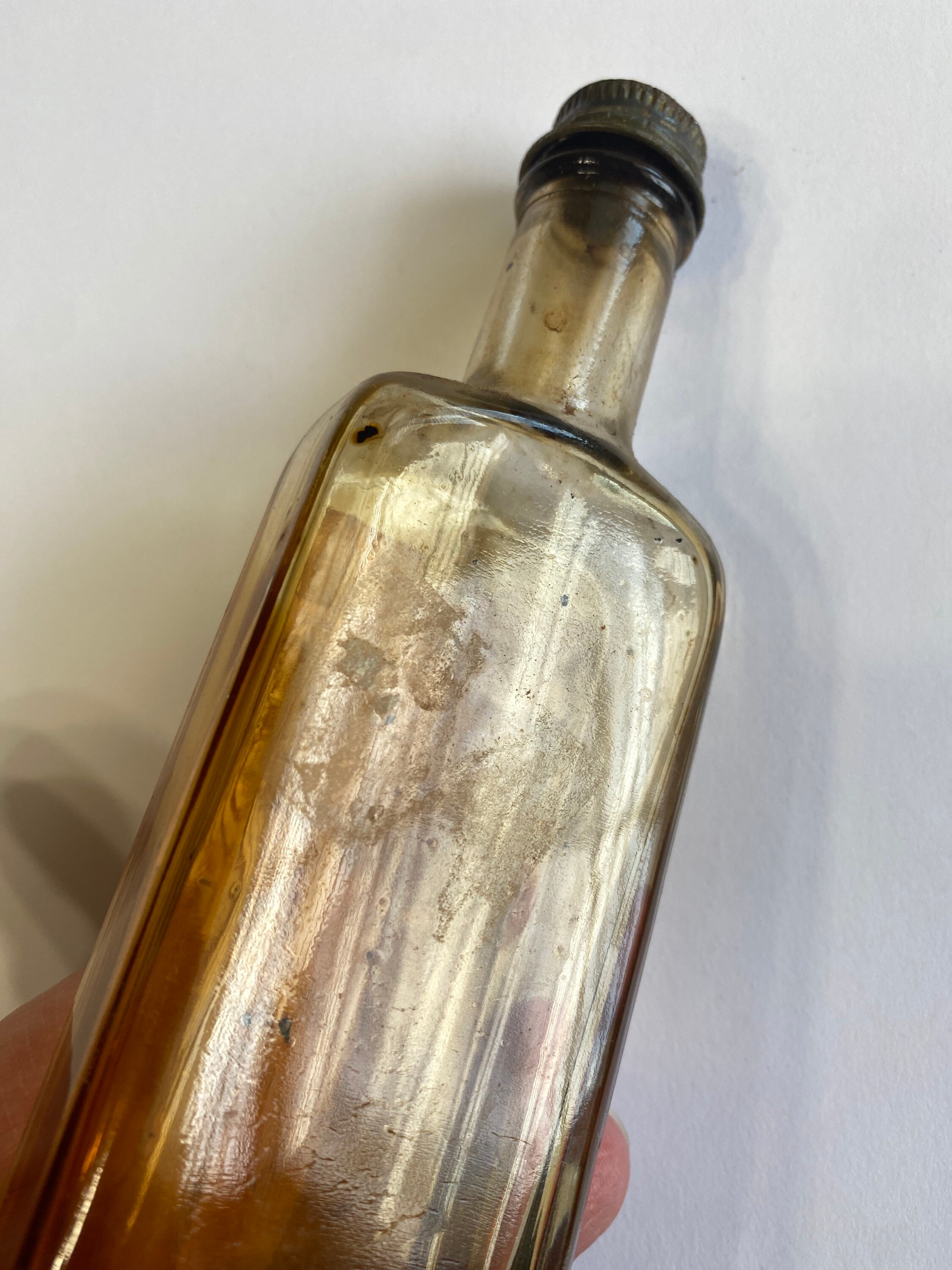 Antique 1915/terro Ant Killer, Antique Poison Glass Bottle/box, No