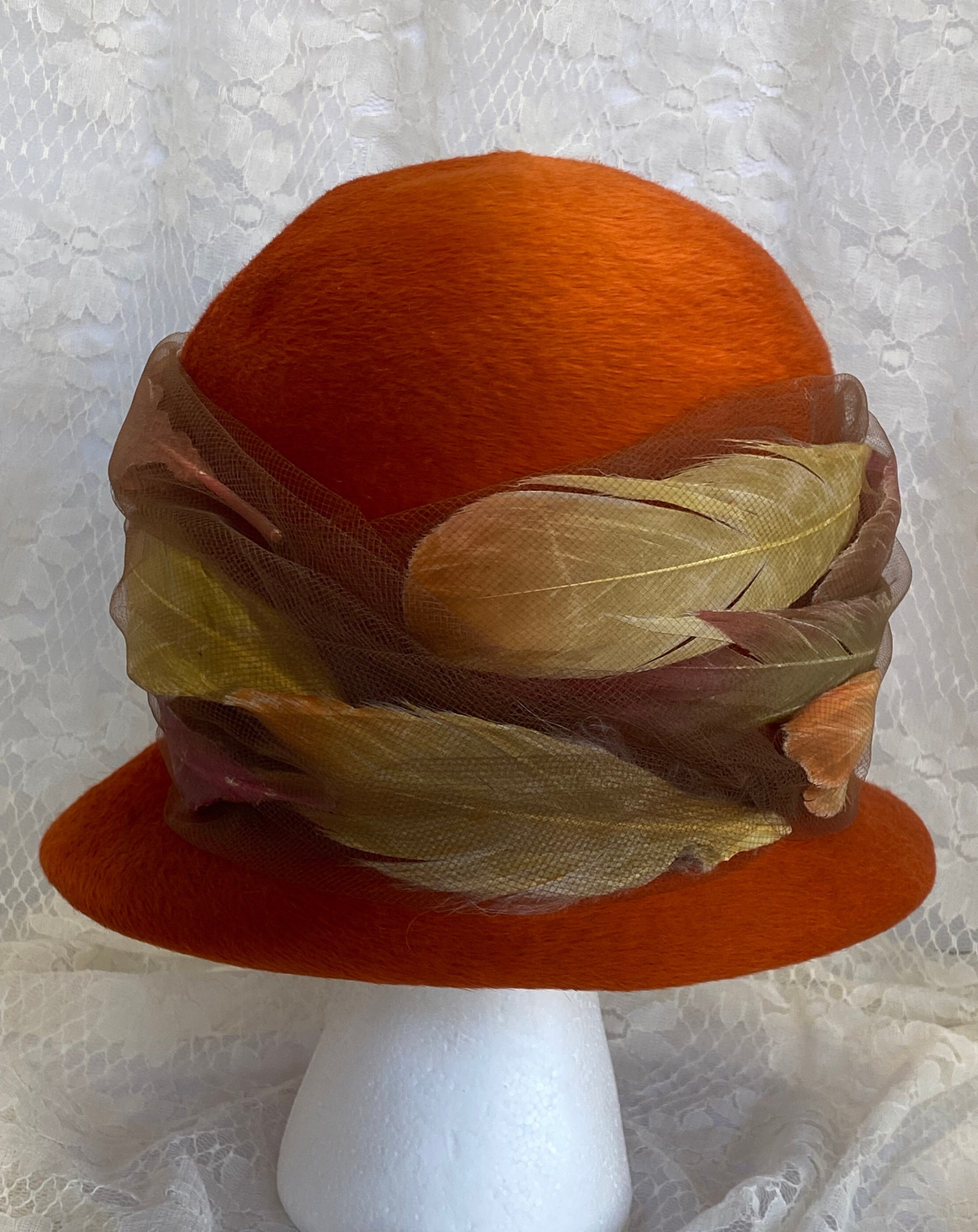 Christian Dior Vintage Wool Derby Style Hat Christian Dior Original Vintage Wool Hat - Etsy main image 3