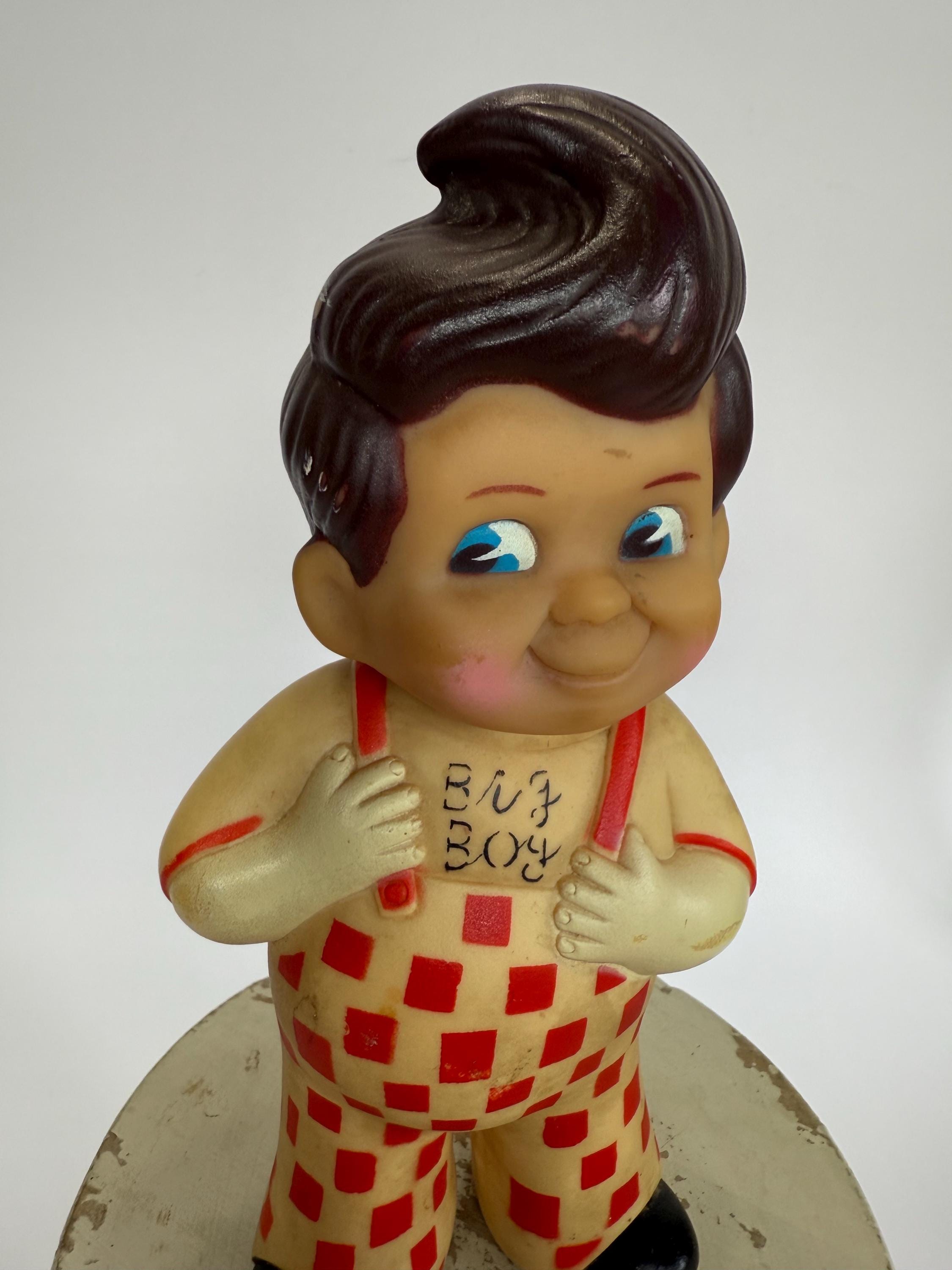 Vintage 1970s Shoney's Big Boy Coin Bank: Restaurant Mascot