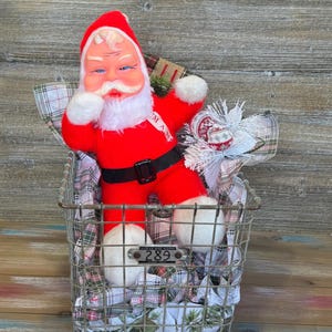 Vintage Rushton Santa - Etsy