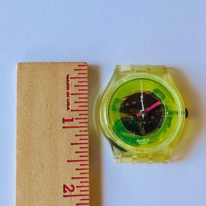 Rare/vintage Swatch Watch Techno Sphere GK101 1985 Skeleton
