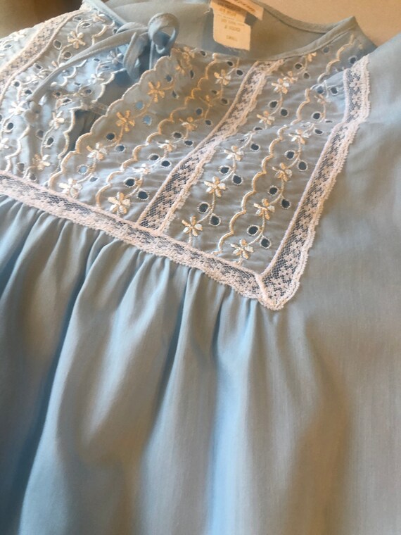 Vintage 1970s Barbizon Long Nightgown, Size S, Re… - image 9