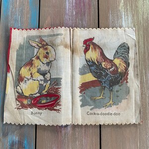 Vintage 1930s Dean's Rag Book: Farm Folk #308, Cotton Nursery Book - Etsy