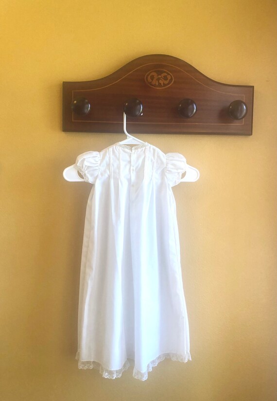 Vintage 1950-60s Christening Gown, Two Piece and … - image 4