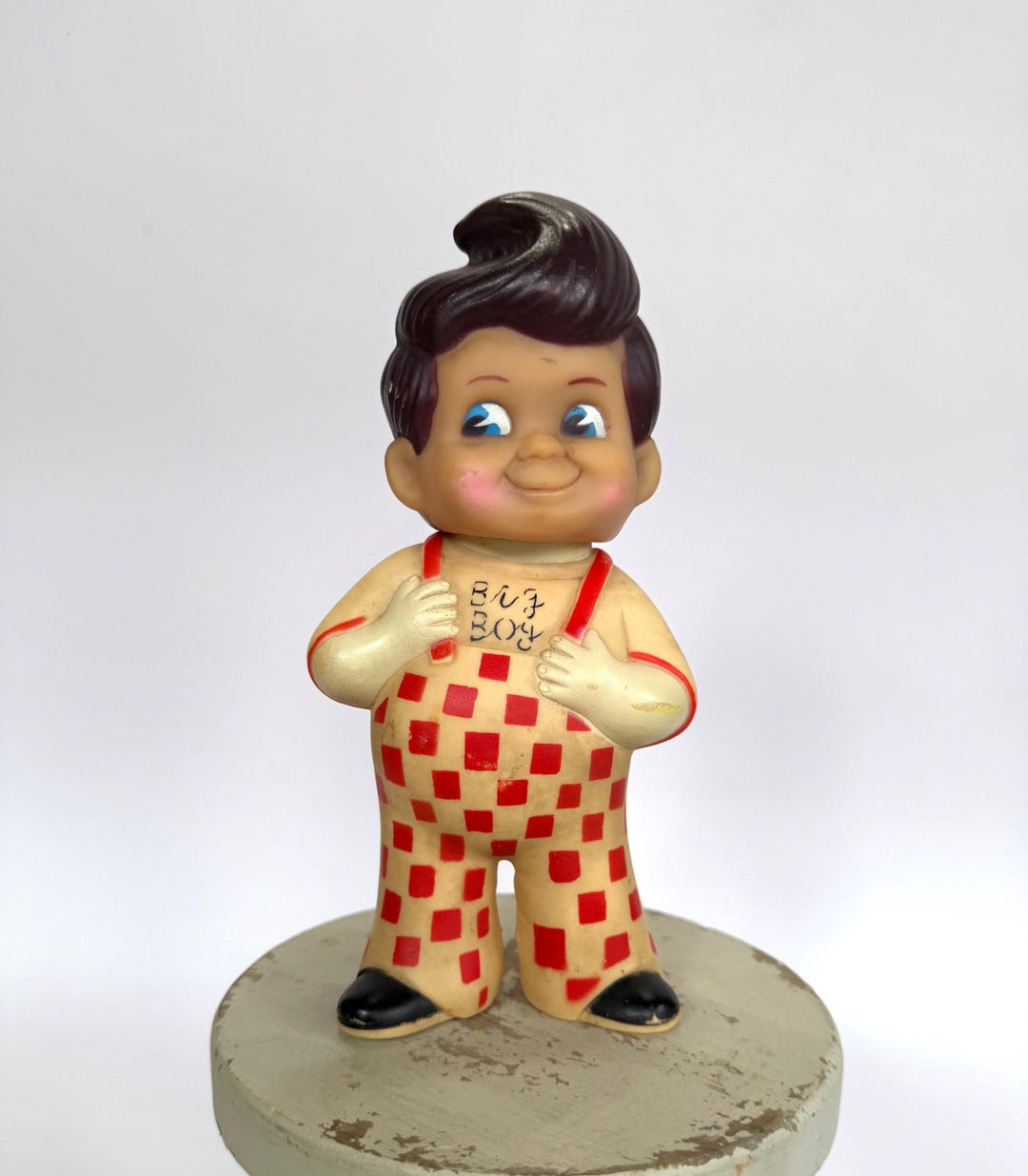Vintage 1970s Shoney's Big Boy Coin Bank: Restaurant Mascot