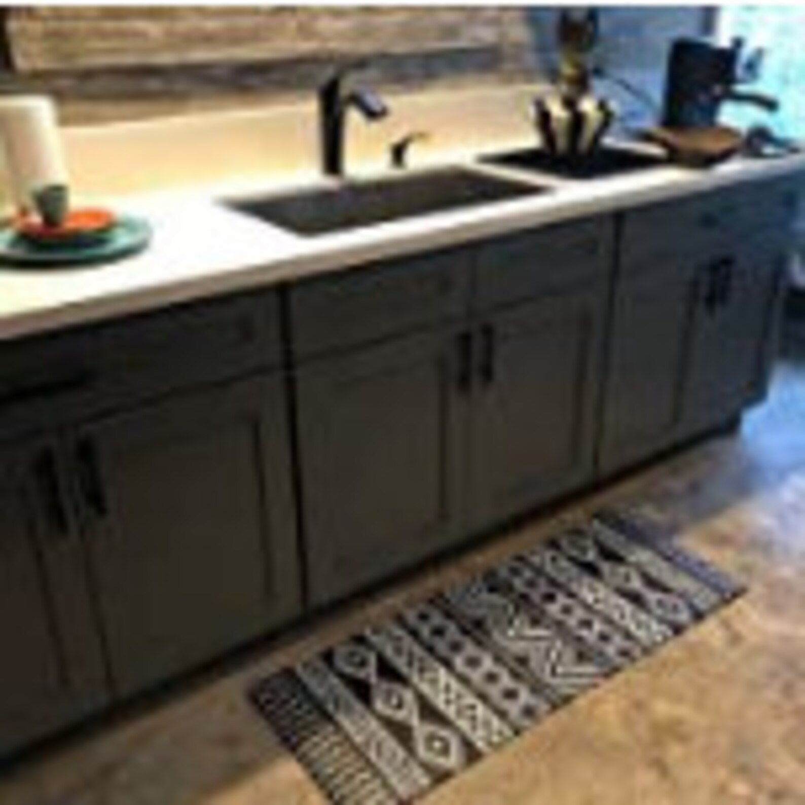 Kitchen Runner Carpet Waterproof Anti Fatigue Kitchen Mat Set Etsy