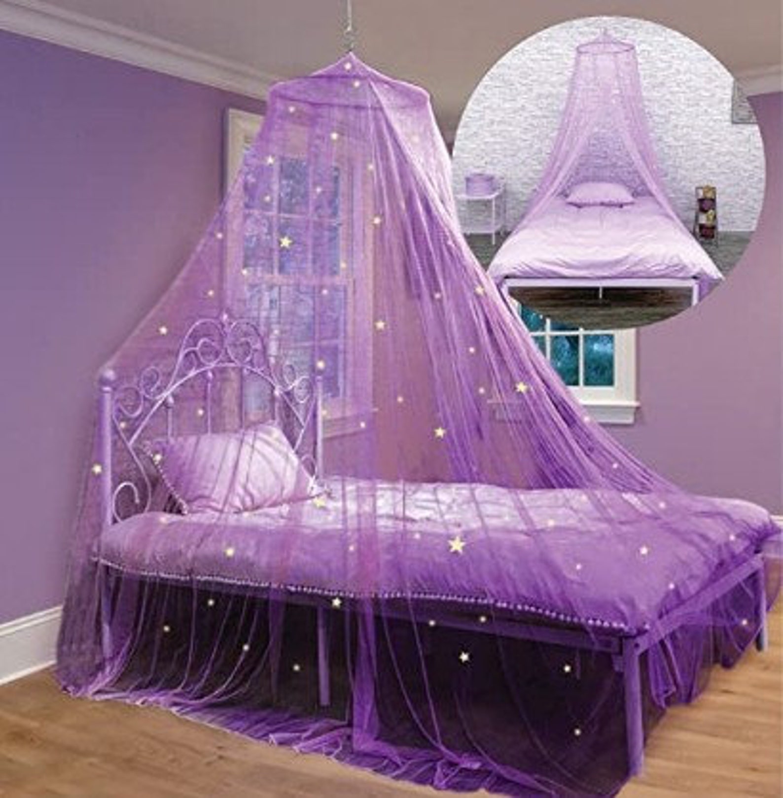 Canopy for Crib Single Twin Full Queen Size Kids Bed Etsy