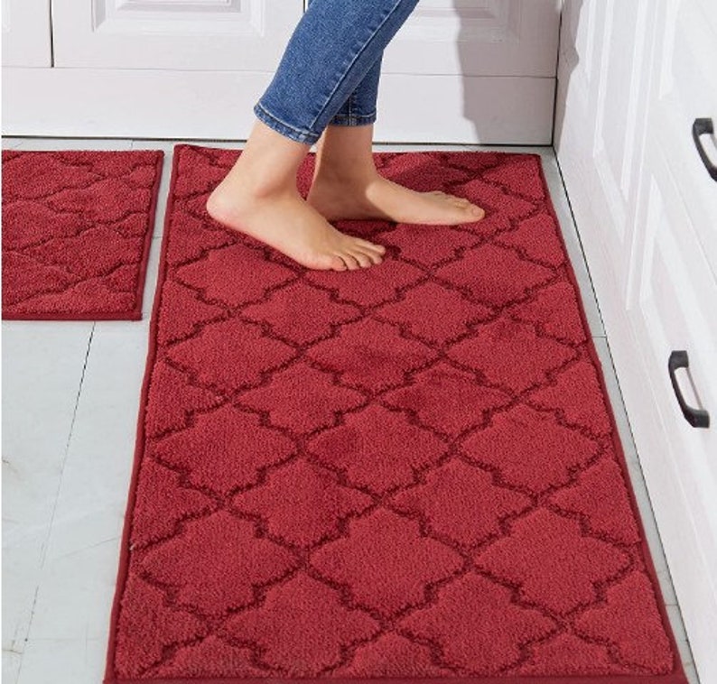 Soft Kitchen Rugs for in Front of Sink Super Absorbent Kitchen Floor
