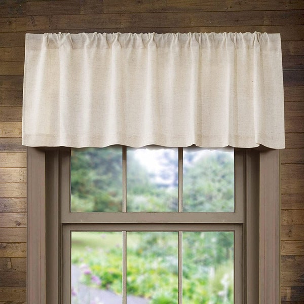 Linen Valance Etsy