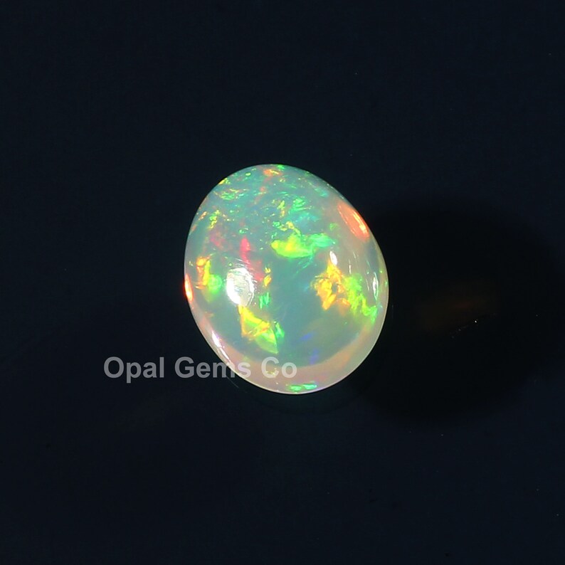 Opal Gemstone Top Quality Loose Opal Gemstone 9X7 MM size Opal Cabochon Welo Fire Opal AAA Ethiopian Opal Cabochon 1 carat
