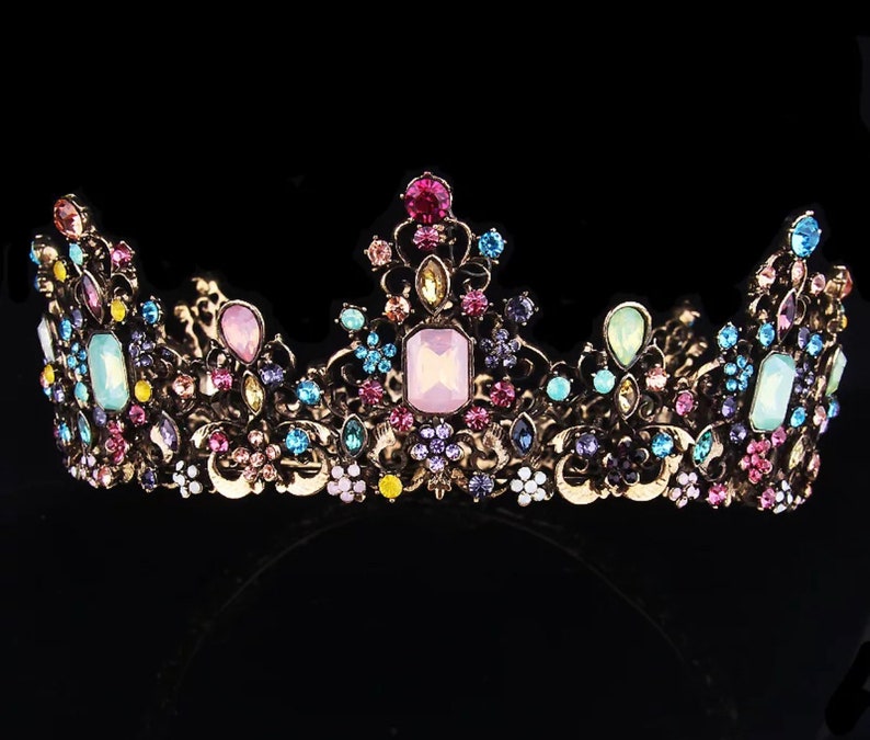 Princess Tiaras Queen Crown Quinceañera Prom Queen Pageant Etsy