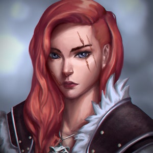 Non-AI Fantasy Character Concept, Book Cover Art, Portraits, Token, DnD, D&D Characters Etc