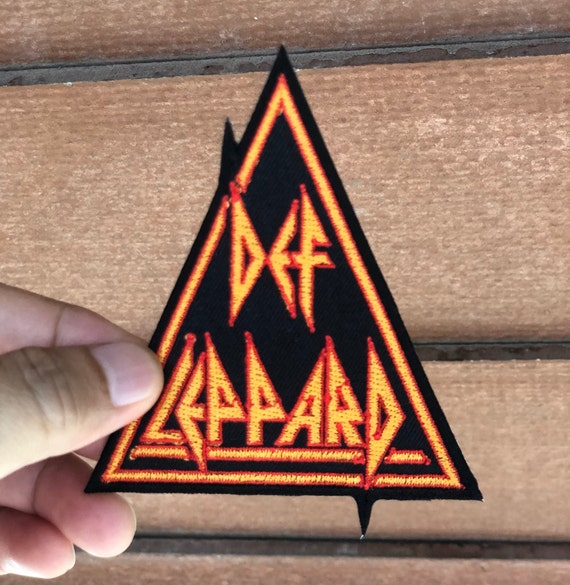 Def Leppard Hard Rock Band_1 Patch Badge Embroidered Iron on Applique Souvenir Accessory