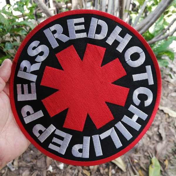 Musique du groupe de rock Red Hot Chili Peppers The Number of the Beast 1983 Logo Badge brodé fer sur écusson à coudre