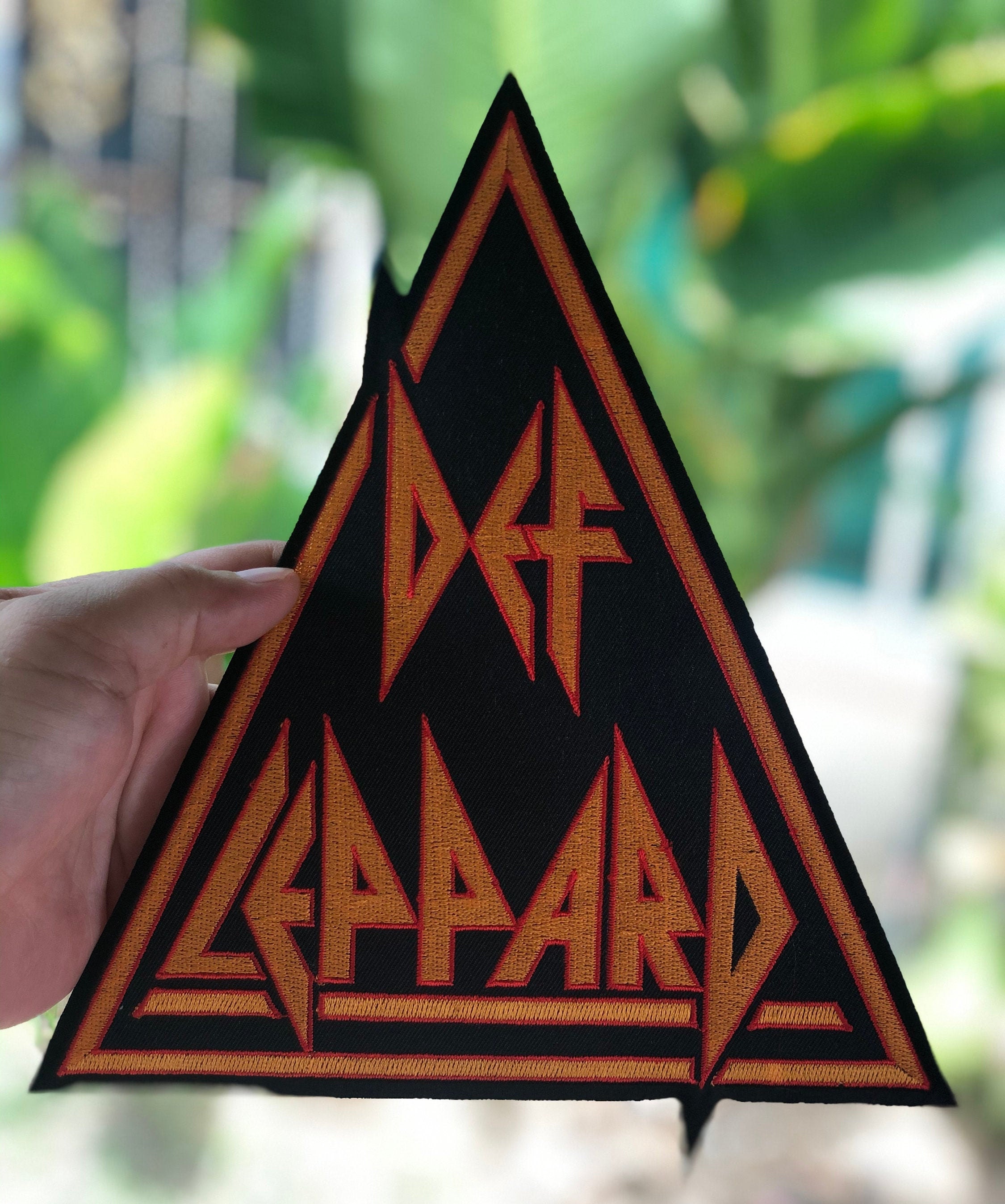 PATCH THERMOCOLLANT DEF LEPPARD HARD ROCK COLLECTOR95