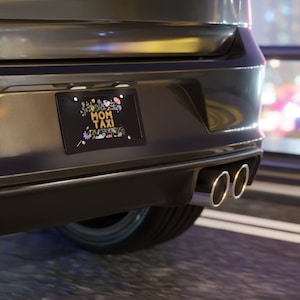 Personalisiertes Nummernschild für Mama/Taxi-Kfz-Nummernschild/Mutter-Taxi-Kfz-Kennzeichen/Mutter-Geburtstags-Geschenk / Mama-Weihnachtsgeschenk-Idee