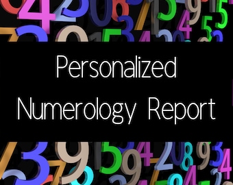 Personalized Numerology Report