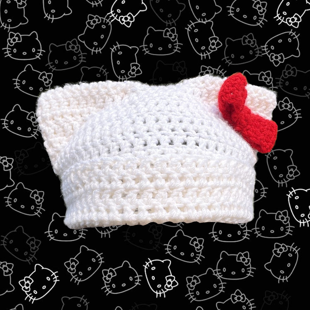CA4LA（カシラ）の「HELLO KITTY x CA4LA CATS EAR KNIT（ニット