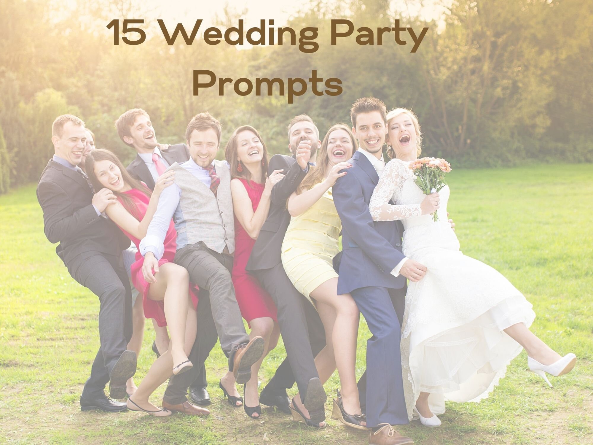 Digital Wedding Photography Prompt Cards, Posing Prompts, Posing Guide