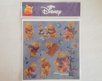 Sleepy-time Pooh Stickers Vintage Picnic-time Pooh Rainy Day Pooh YOUR CHIOCE Sandylion Winnie-the-Pooh Maxi Sticker Sheet