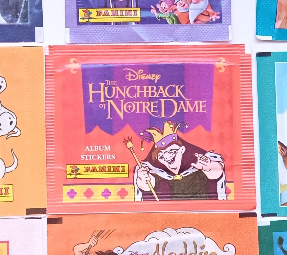 Vintage Disney Trading Cards - Sealed - Panini Stickers