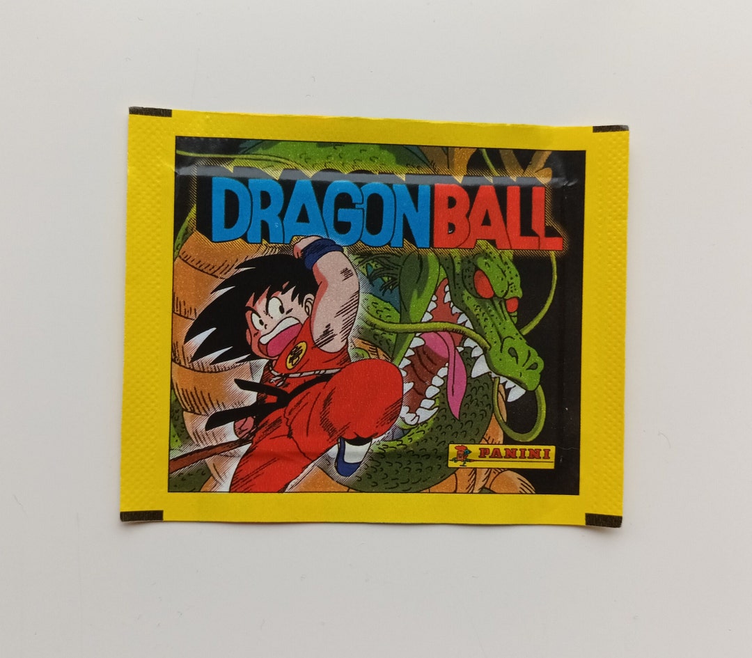 Vintage 1986 Dragon Ball Trading Cards Pack by Panini Sealed - Etsy España Vintage 1986 Dragon Ball Trading Cards Pack by Panini Sealed - Etsy España