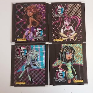 Monster High Panini Trading Cards - Non aperte - Adesivo Panini