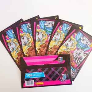 Buste Panini Monster High PhotoCard - Chiuse - 108 Photocard da collezionare
