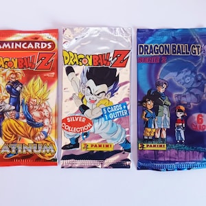Vintage Dragon Ball Z Card Packs - Etsy