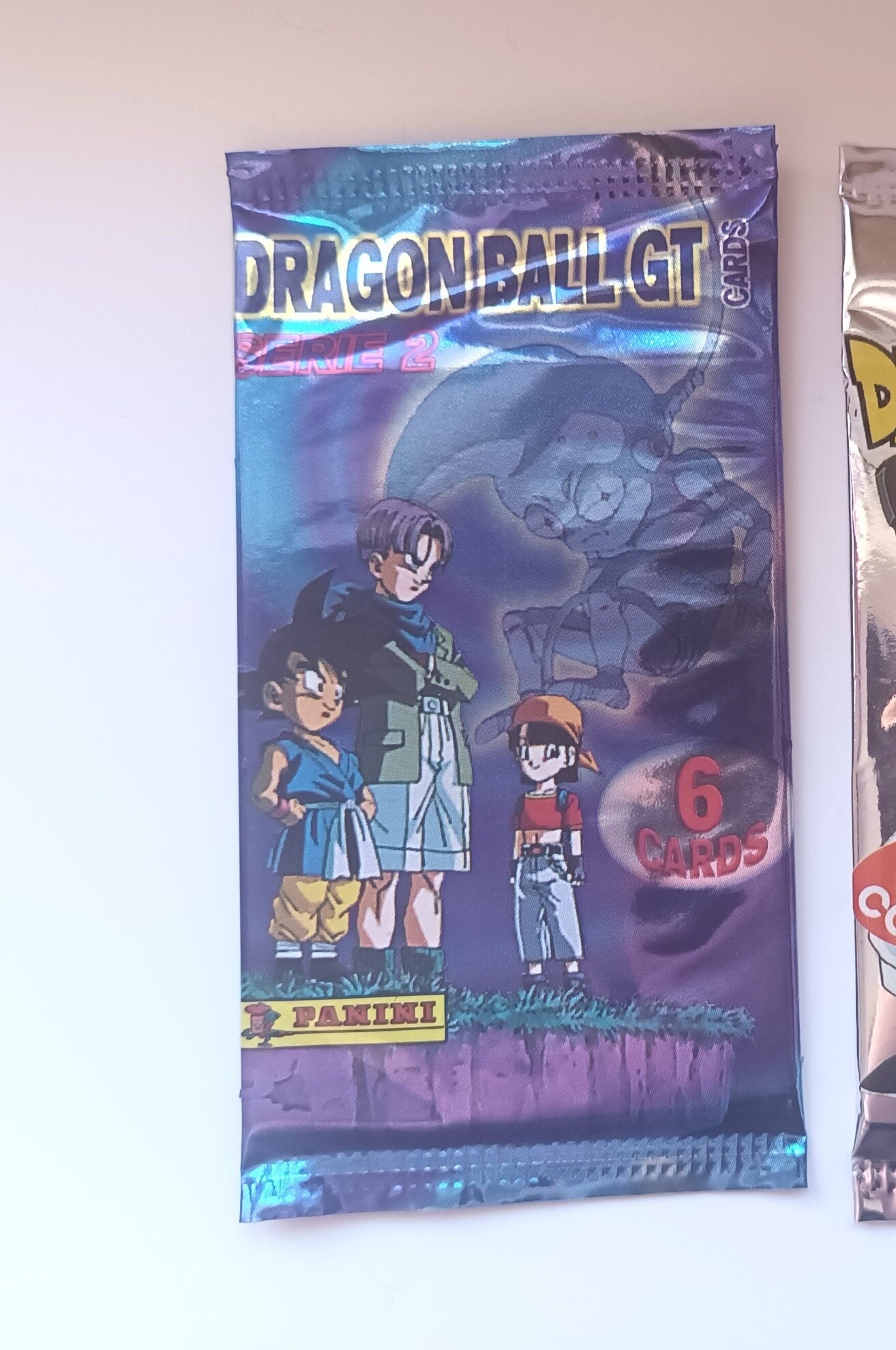 Vintage 1989 and 1996 Dragon Ball Panini Trading Cards - Sealed