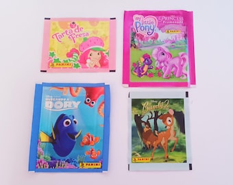 Vintage Trading Cards - Panini sticker - Strawberry shortcake - My Little Pony - Finding Dory - Bambi