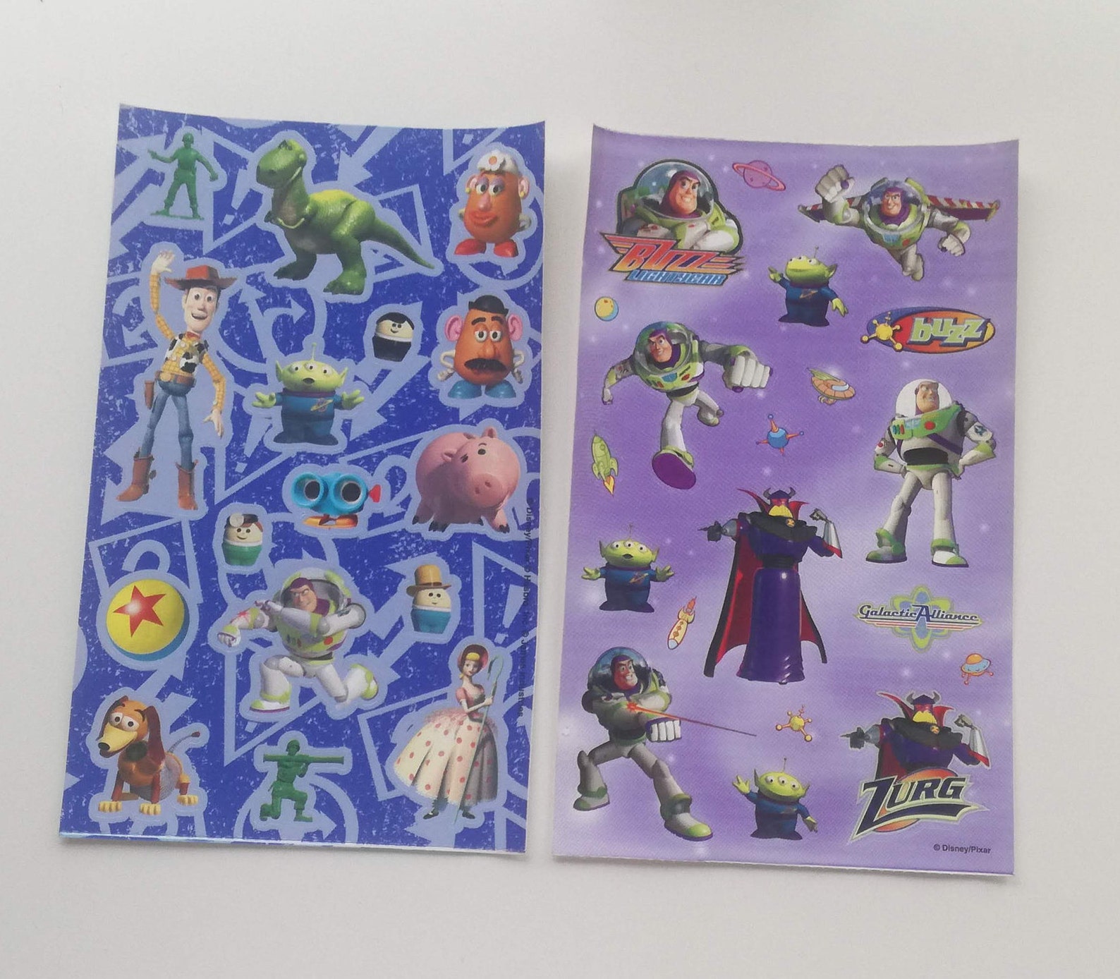 Sandylion Toy Story 2 Sticker Treasure Kit Sticker Box Etsy