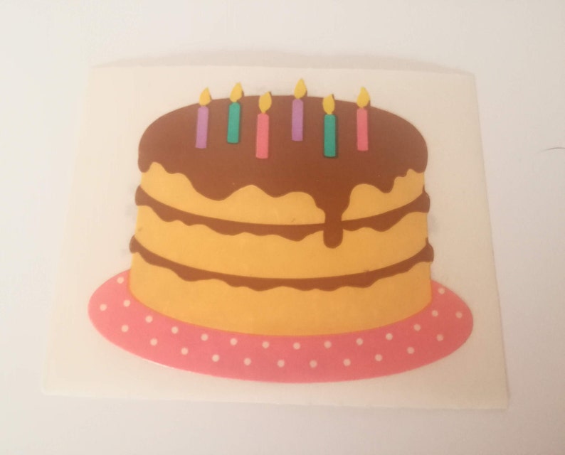 Sticker Square Sticker Sheet Vintage Mrs Grossman Birthday Cake Sticker From 1988