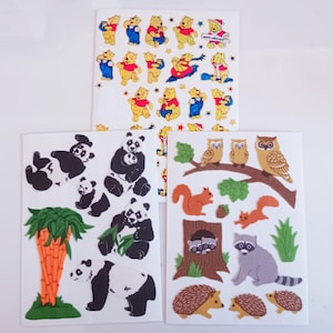 Autocollant Maxi Fuzzy Sandylion - Kodak Autocollant Maxi Winnie l'ourson - Disney - Animaux - Prismatique