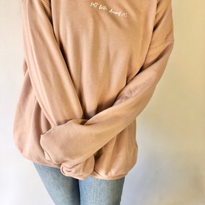 Boho Crewneck, oversized Crewneck, trendy sweatshirt, minimalist womens sweatshirt, cool womens sweatshirt, surfer girl clothing Bild 3