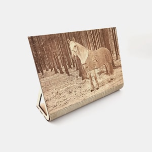 Modèle de cadre incurvé pour gravure découpée au laser SVG DXF CDR Fichiers laser Glowforge Porte-photo minimaliste moderne Téléchargement instantané 30 x 20 cm