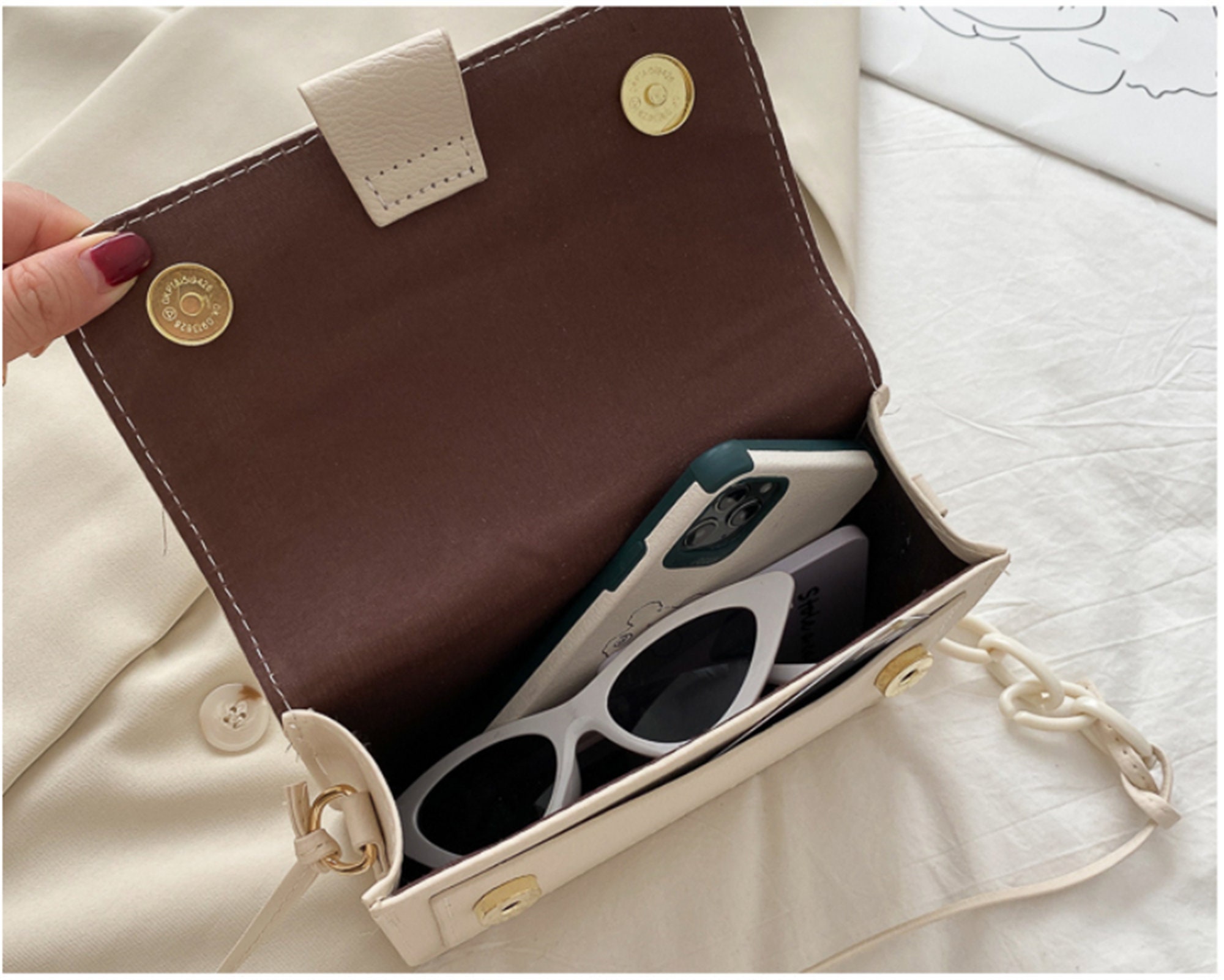 Retro Minimal Crossbody Bag Y2K Fashion Shoulder Bag Y2K Etsy Ireland