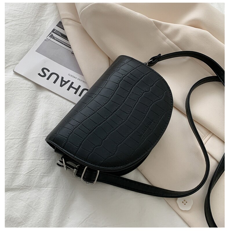 Mother/'s Day Gift Y2K Fashion Tote Bag Vintage Style Bag Baguette Bag Vintage Shoulder Bag,Stone Pattern Saddle Bag,Fashion Shoulder Bag