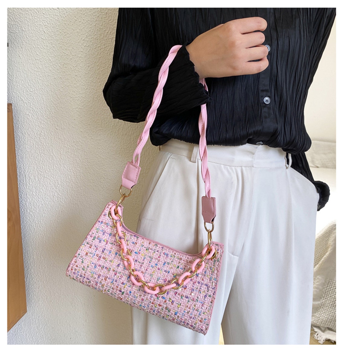 Y2K Vintage Handbag Fashion Shoulder Bag Y2K Casual Bag Etsy