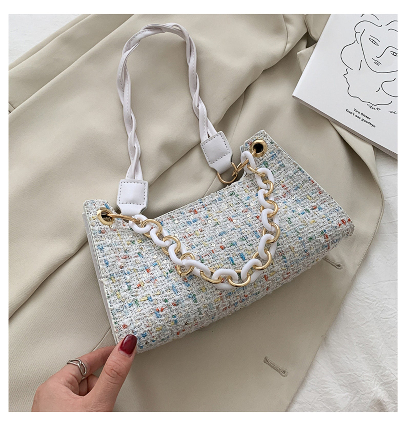 Y2K Vintage Handbag Fashion Shoulder Bag Y2K Casual Bag Etsy