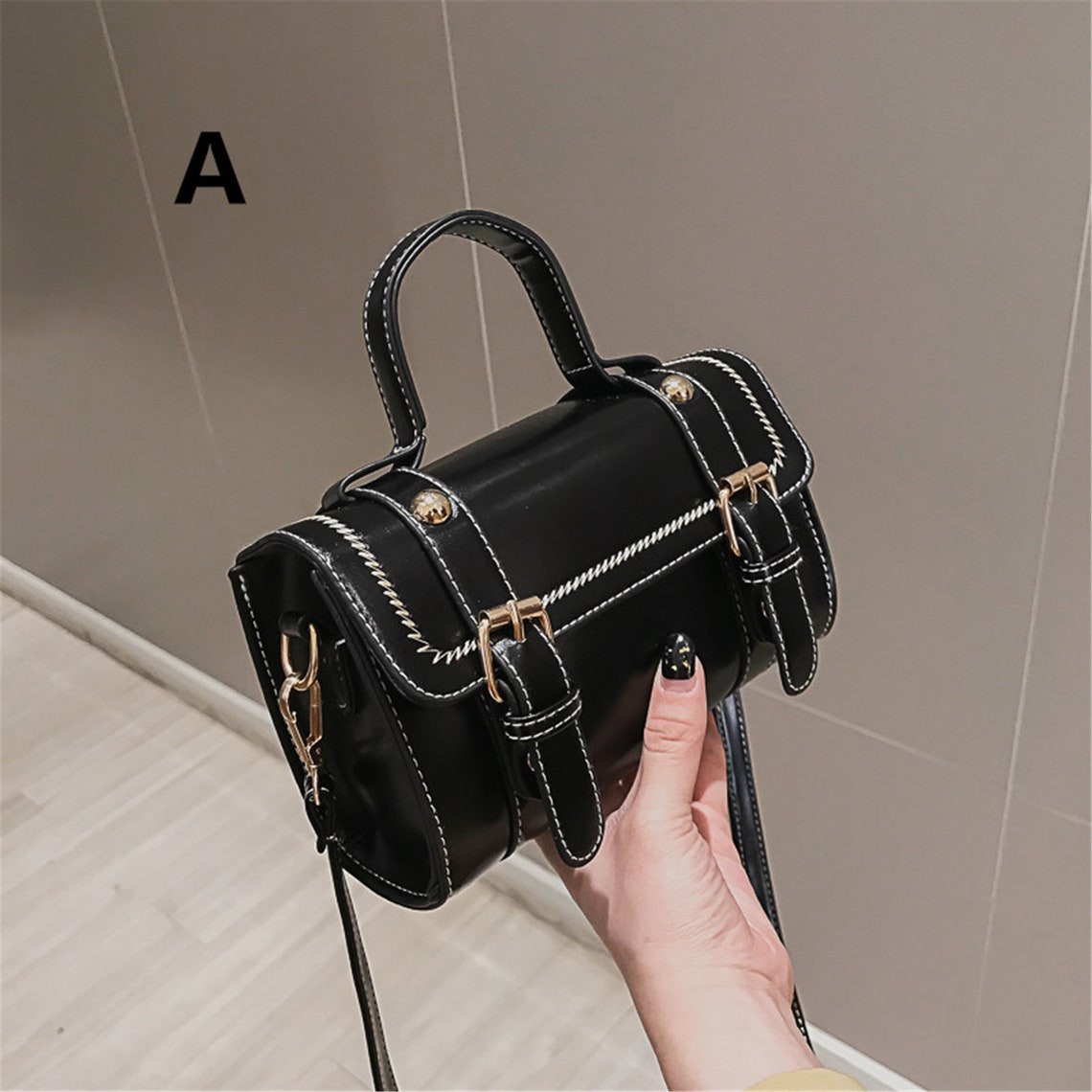 Y2K Crossbody Bag for Women Vintage Style Bag Leather Etsy