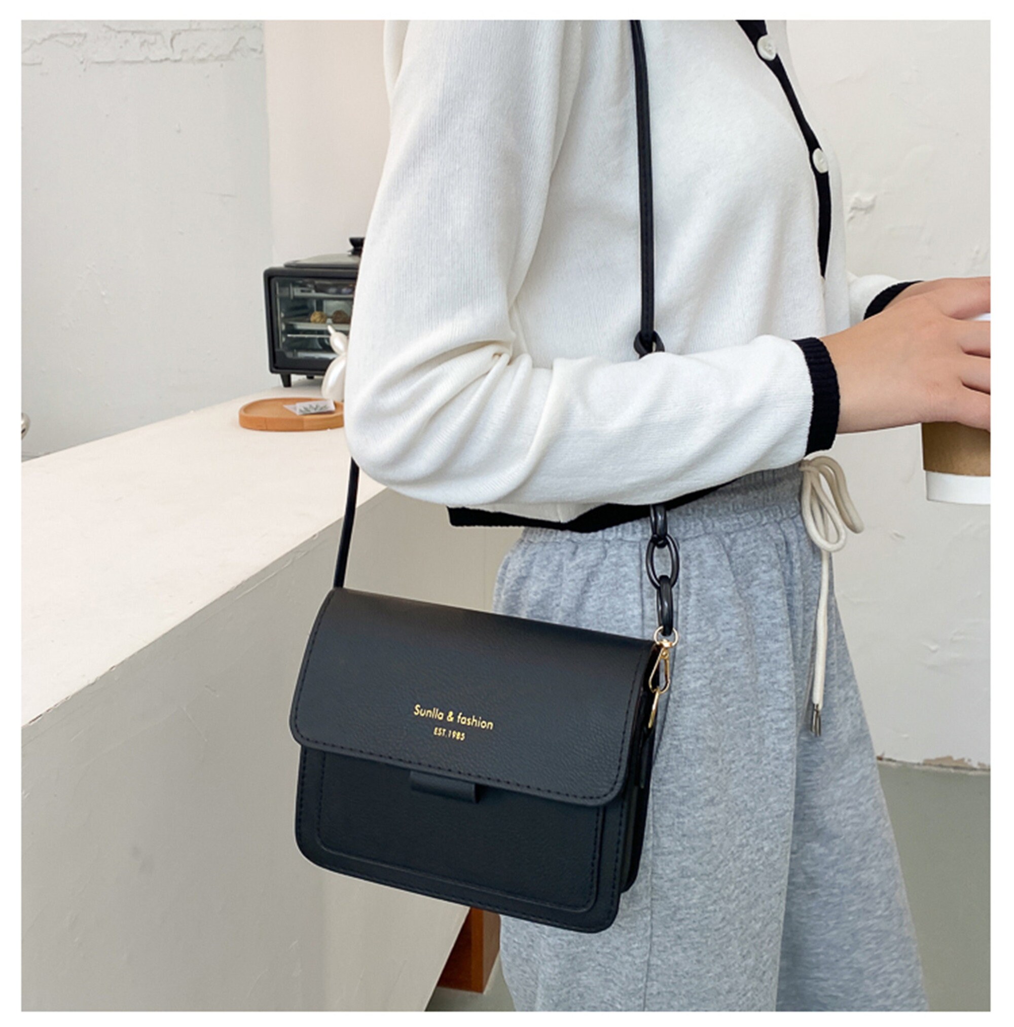 Retro Minimal Crossbody Bag Y2K Fashion Shoulder Bag Y2K Etsy