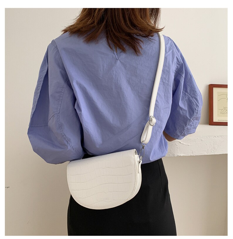 Mother/'s Day Gift Y2K Fashion Tote Bag Vintage Style Bag Baguette Bag Vintage Shoulder Bag,Stone Pattern Saddle Bag,Fashion Shoulder Bag