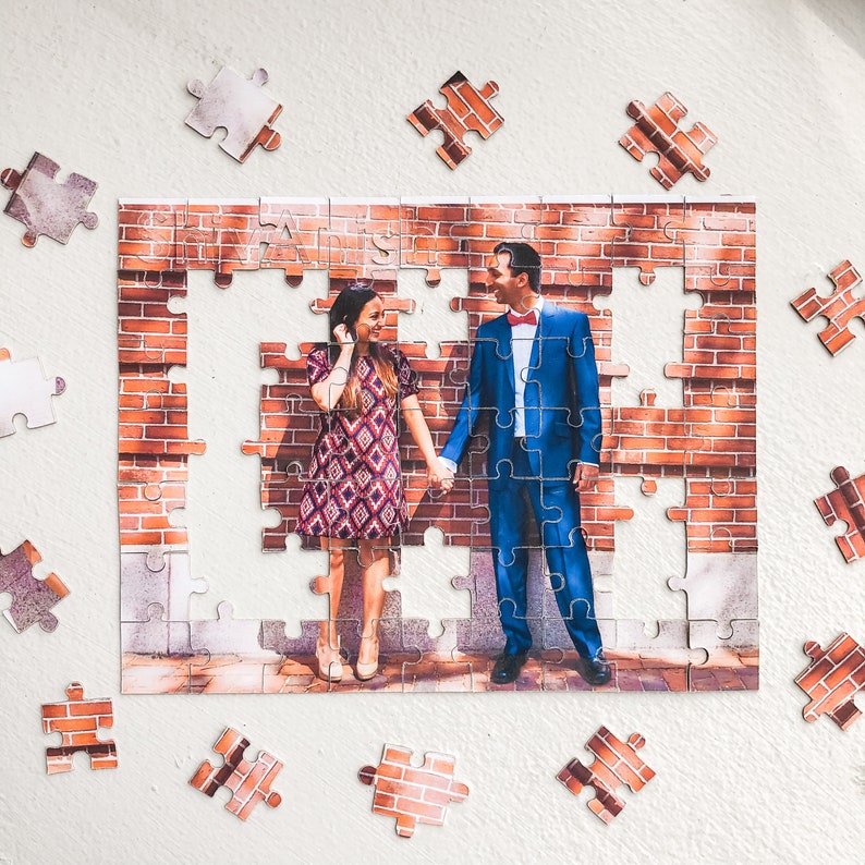 Personalized puzzle with custom secret message image 1