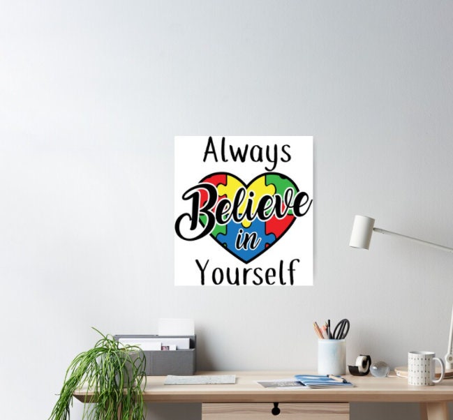 Always believe in yourself Poster | Etsy